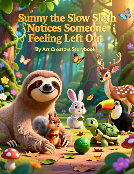 Buch Sunny the Slow Sloth Notices Someone Feeling Left Out Art Creators