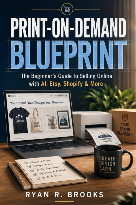 Kniha Print-on-Demand Blueprint Ryan R. Brooks