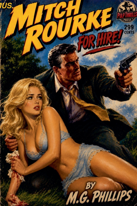 Libro Mitch Rourke For Hire! M.G. Phillips