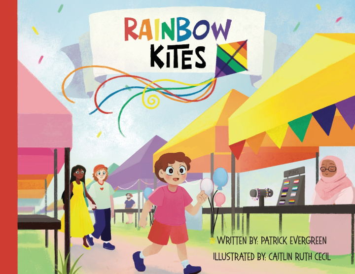 Knjiga Rainbow Kites Patrick Evergreen