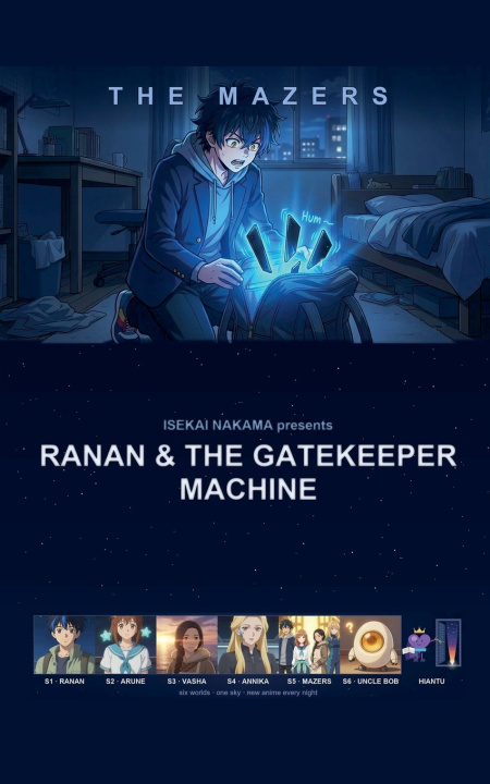 Kniha Ranan & The Gatekeeper Machine Isekai Nakama