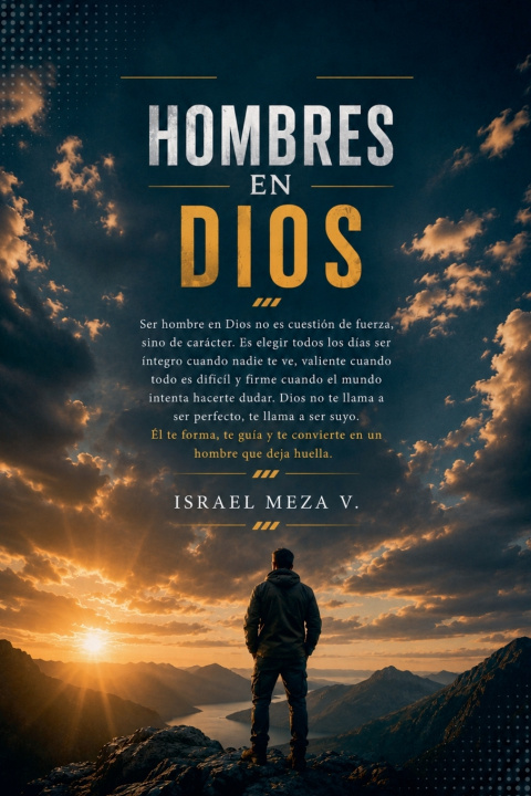 Kniha Hombres en Dios Israel Meza