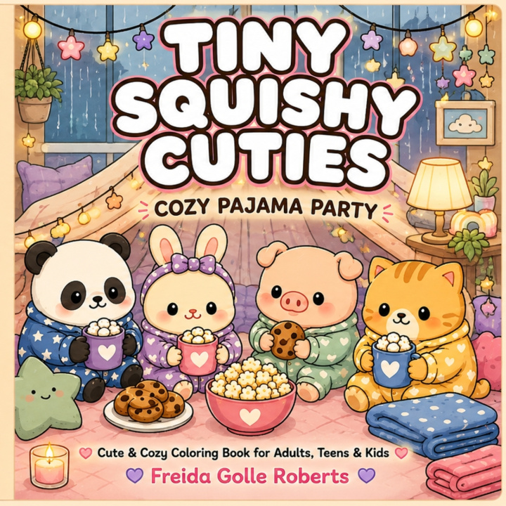 Knjiga Tiny Squishy Cuties Freida Golle Roberts
