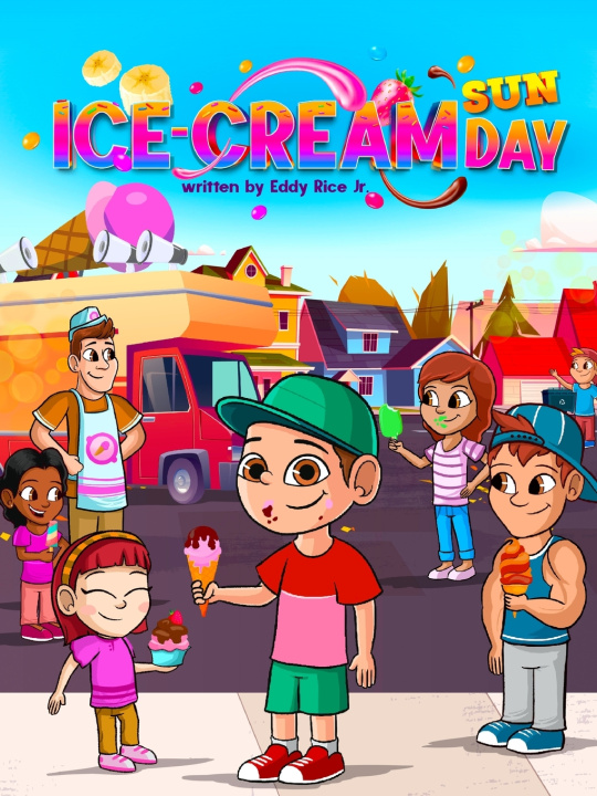 Boek "Ice Cream Day" Eddy Rice