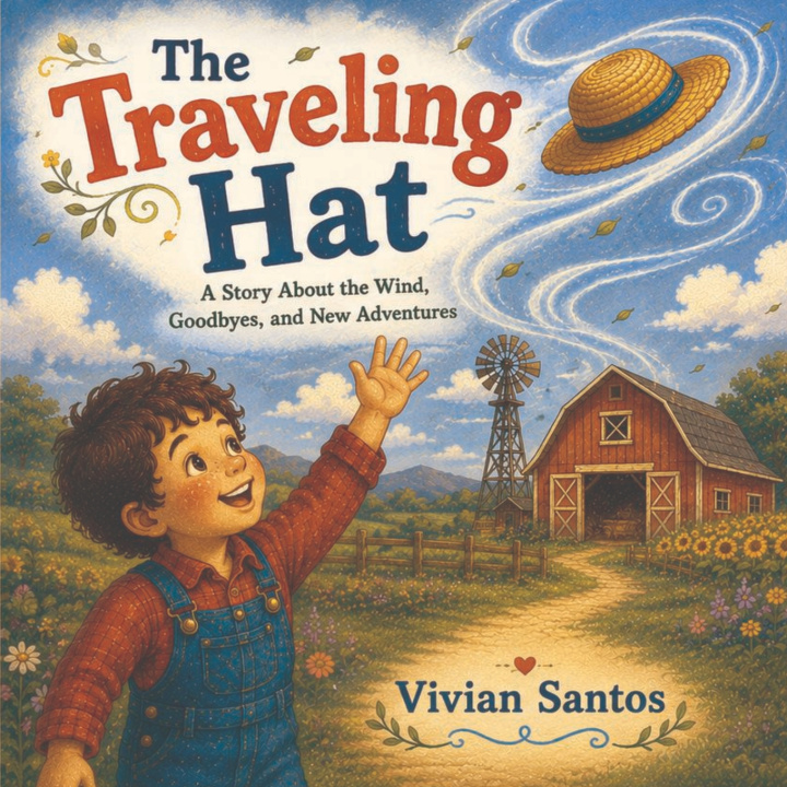 Buch The traveling hat goes to the farm Vivian Santos