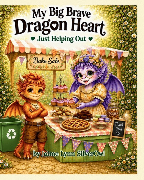 Könyv My Big Brave Dragon Heart Jaime Lynn SilverOwl