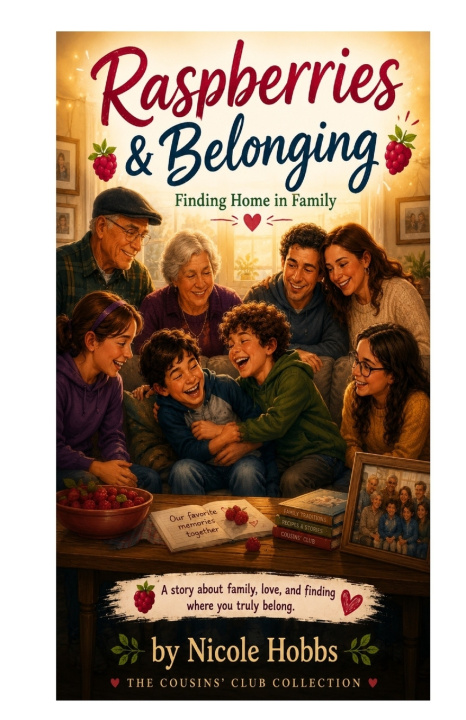 Książka Raspberries & Belonging Nicole Hobbs