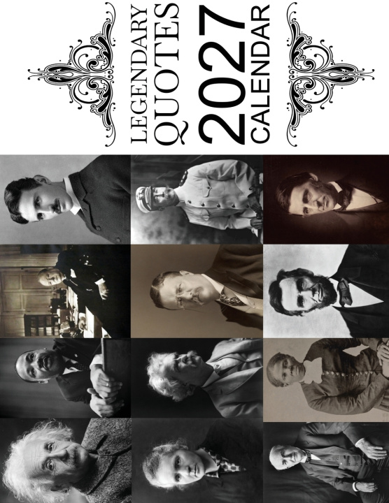 Book Legendary Quotes 2027 Calendar B. Patrick