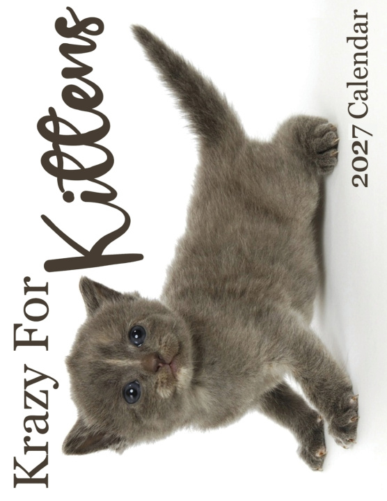 Könyv Krazy For Kittens 2027 Calendar B. Patrick