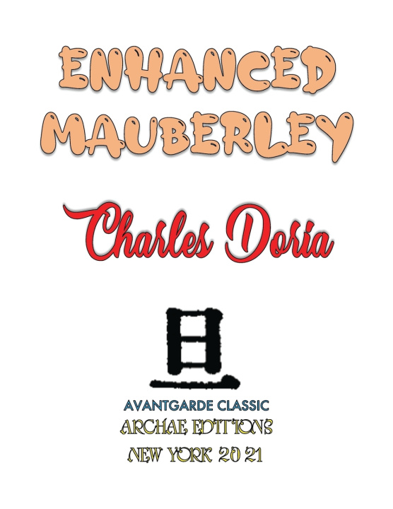 Knjiga Mauberley Enhanced Charles Doria