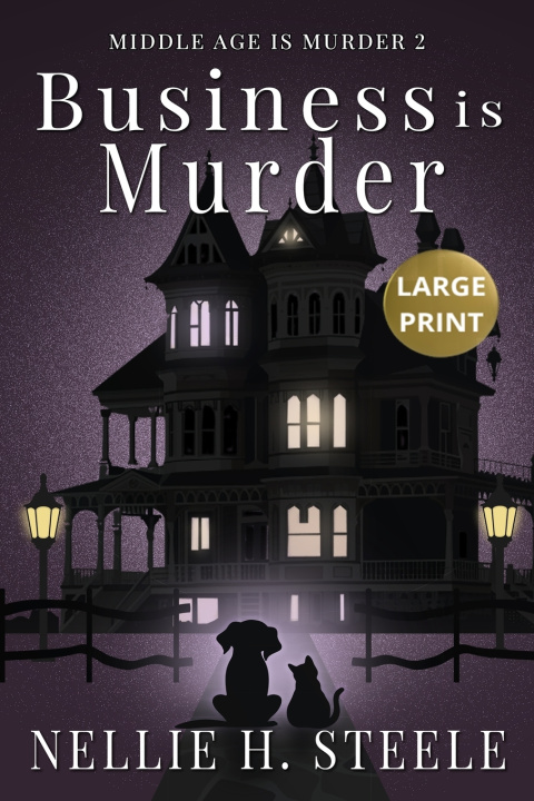 Βιβλίο Business is Murder Large Print Nellie H. Steele