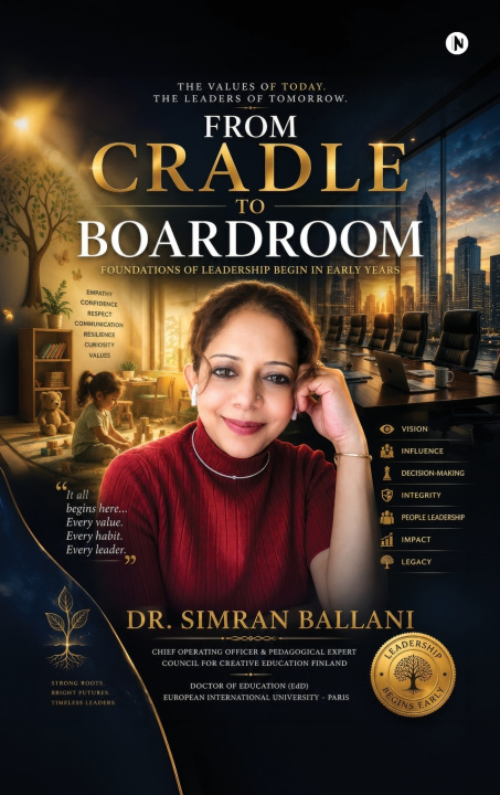 Libro From Cradle to Boardroom Dr. Simran Ballani