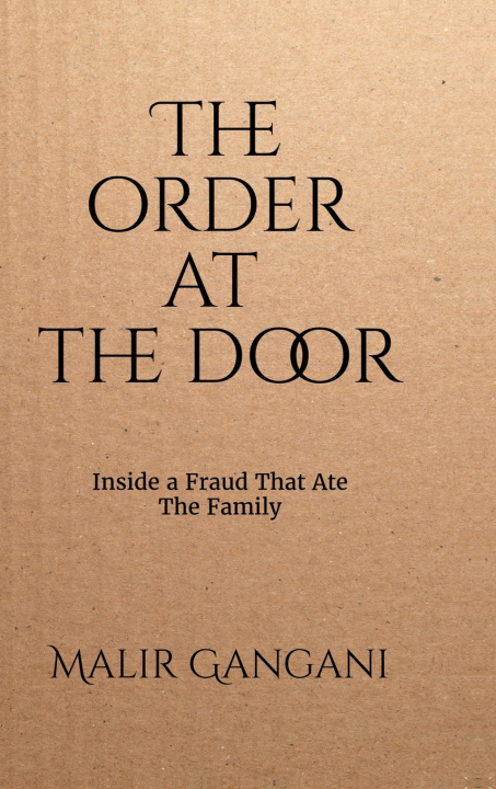 Knjiga The order at the door Malir Gangani