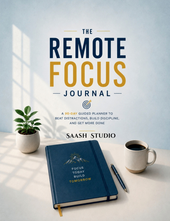 Kniha The Remote Focus Journal Saash Studio