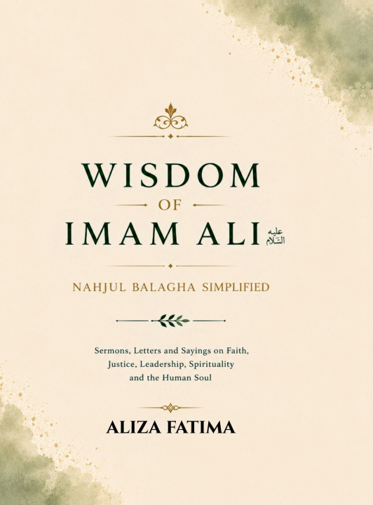 Livro Wisdom of Imam Ali Aliza Fatima