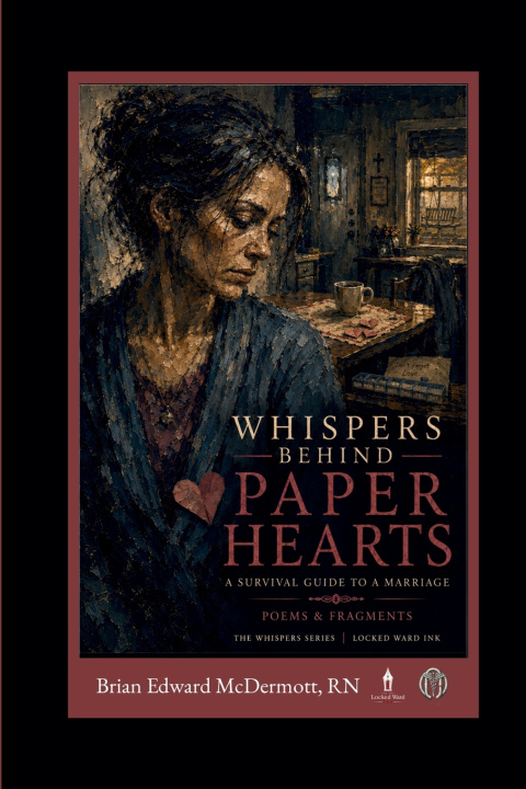 Carte Whispers Behind Paper Hearts BRIAN EDWARD MCDERMOTT
