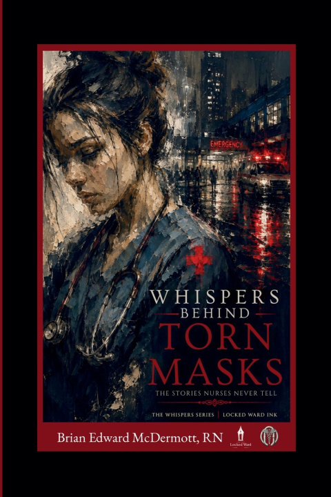 Livro Whispers Behind Torn Masks BRIAN EDWARD MCDERMOTT