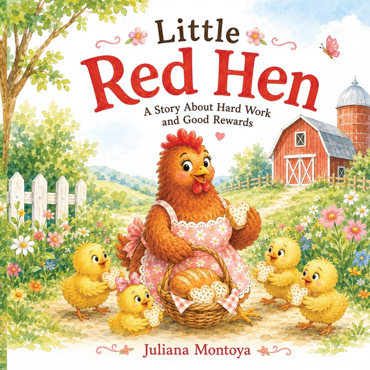 Kniha The Little Red Hen Juliana Montoya