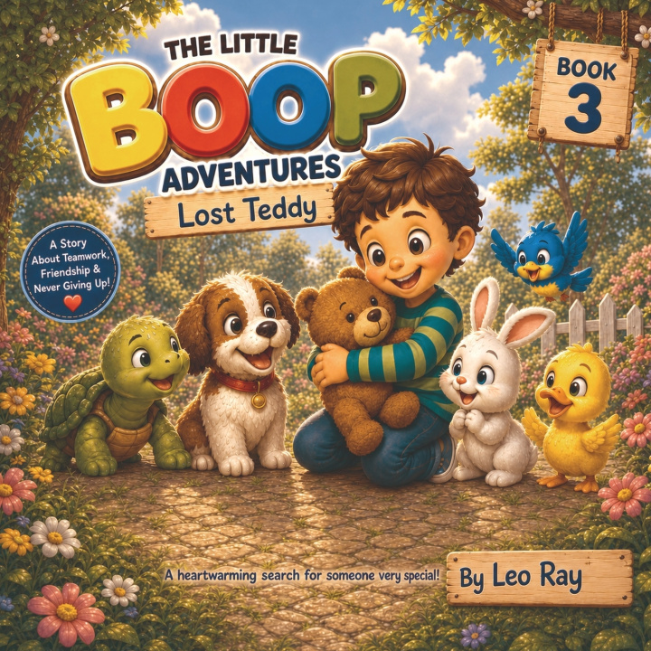 Boek The Little Boop Adventures Book 3 The Lost Teddy Leo Ray