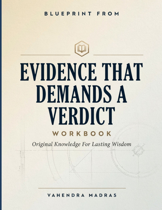 Buch Blueprint From Evidence That Demands A Verdict Vahendra Madras