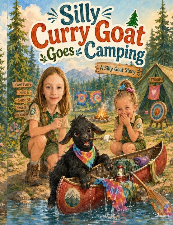 Boek Silly Curry Goat Goes to Camp Diane Taylor