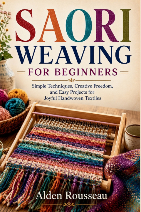 Книга SAORI WEAVING FOR BEGINNERS Alden Rousseau
