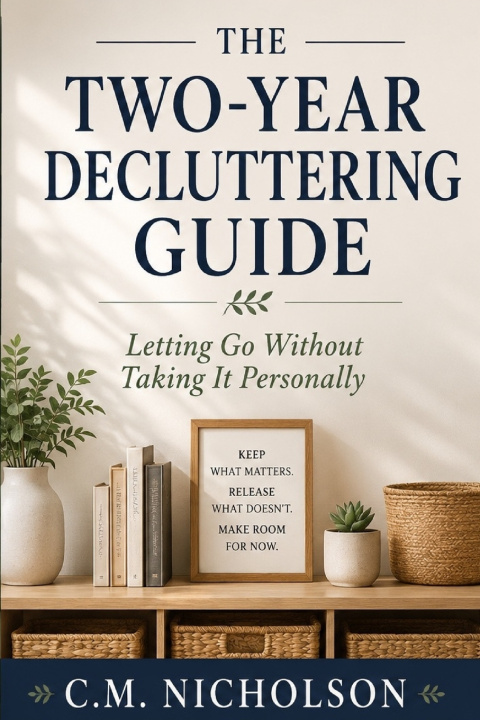 Książka The Two-Year Decluttering Guide C M Nicholson