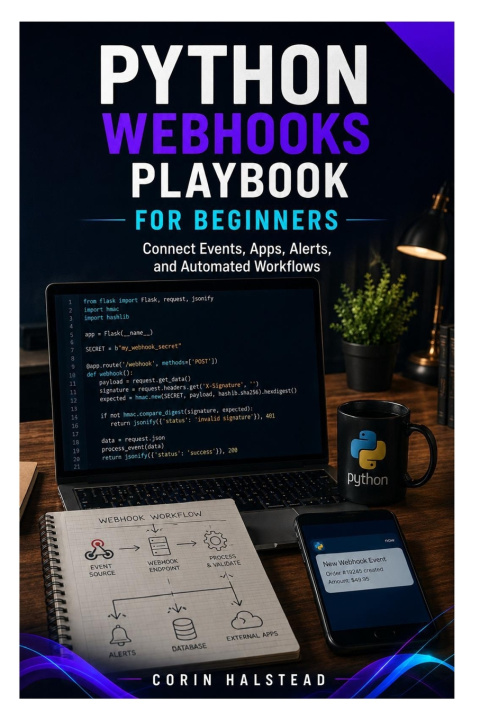 Βιβλίο Python Webhooks Playbook for Beginners Corin Halstead