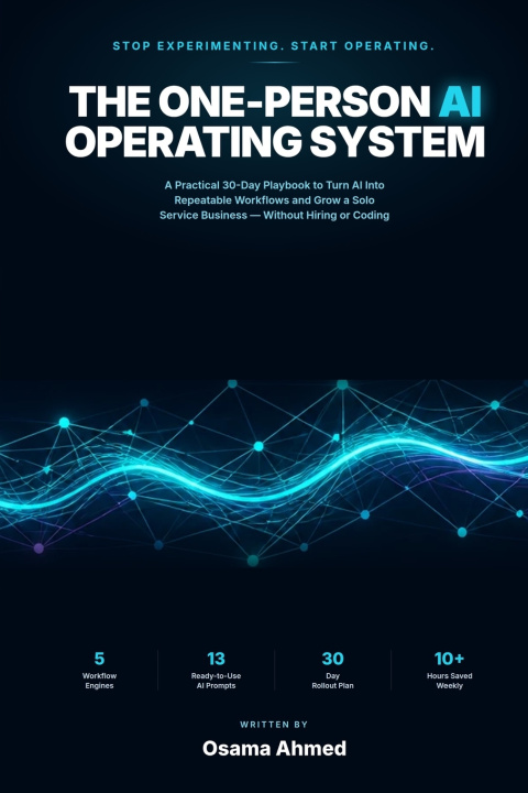 Libro The One-Person AI Operating System Osama Ahmed