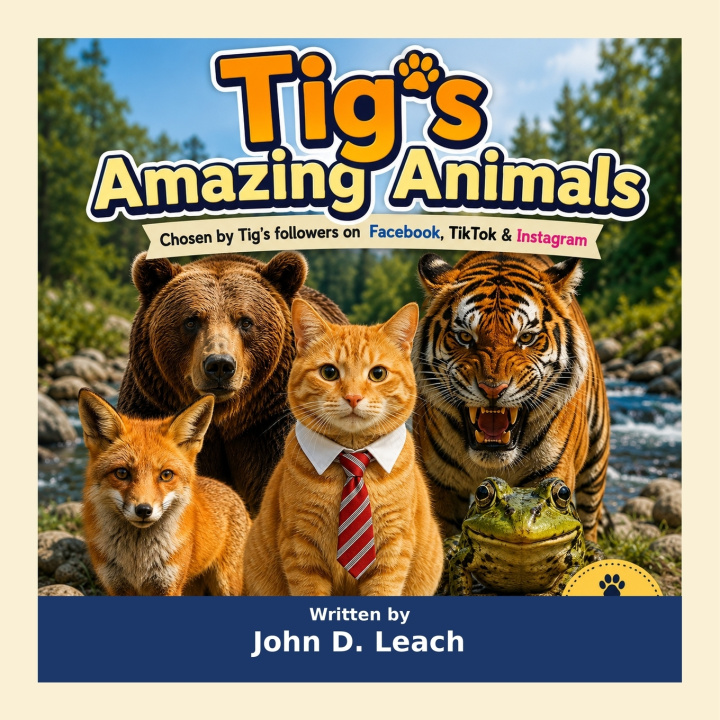Libro Tig's Amazing Animals John D. Leach
