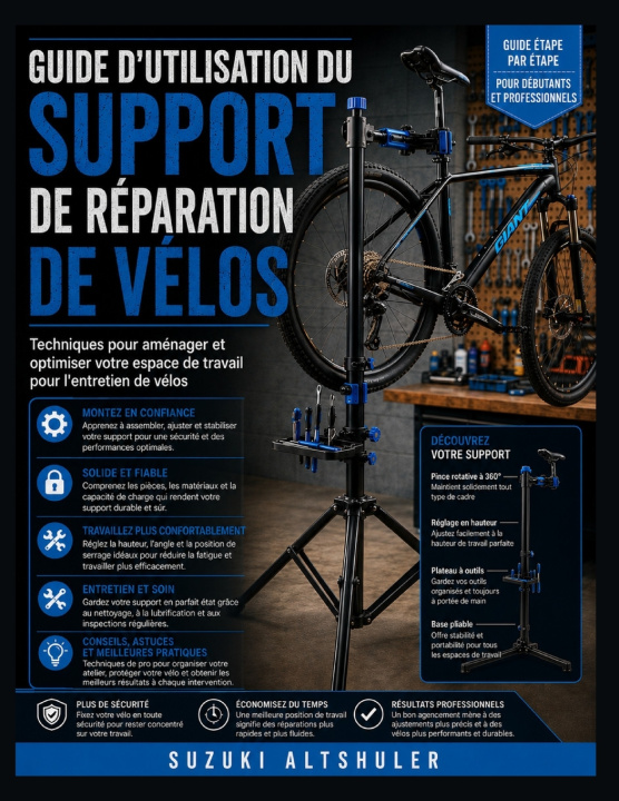 Book GUIDE D'UTILISATION DU SUPPORT DE RÉPARATION DE VÉLOS SUZUKI ALTSHULER