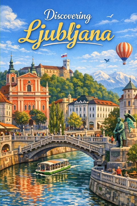 Boek Discovering Ljubljana Marcello Avallone