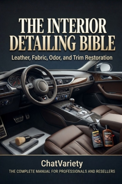 Boek The Interior Detailing Bible ChatVariety Team
