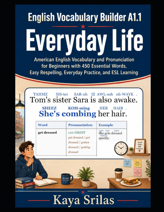 Buch English Vocabulary Builder A1.1 - Everyday Life Kaya Srilas