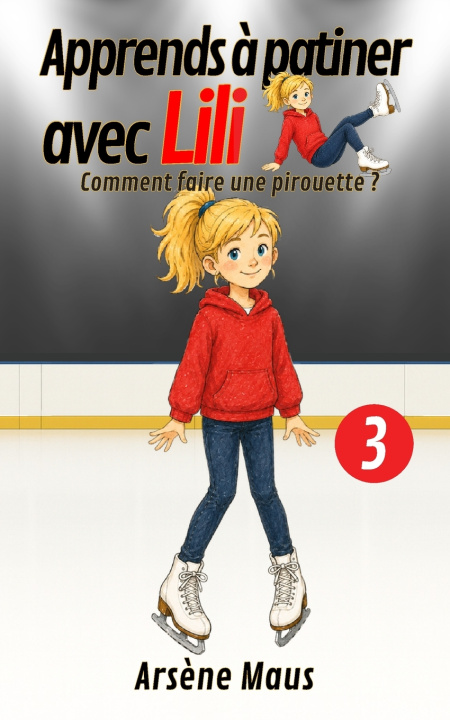 Książka Apprends à patiner avec Lili 3 Arsène Maus