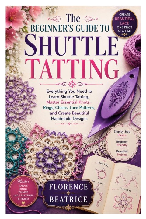 Boek The Beginner's Guide to Shuttle Tatting Florence Beatrice