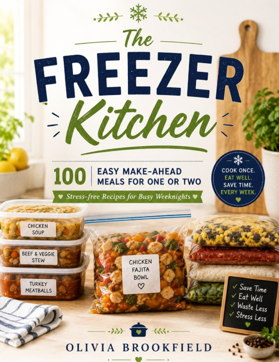 Książka The Freezer Kitchen Olivia Brookfield
