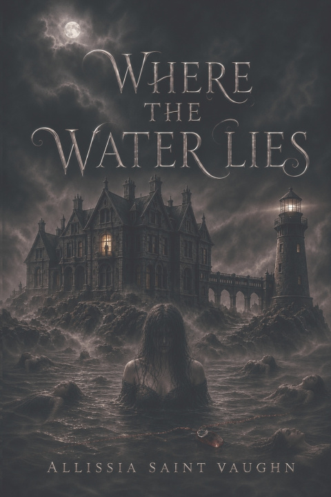 Livro Where the Water Lies Allissia Saint Vaughn