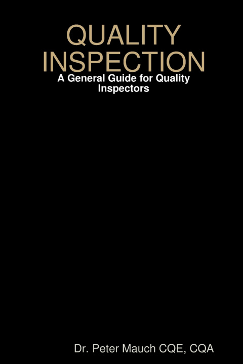 Kniha Quality Inspection Peter Mauch