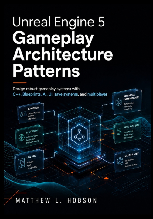 Book Unreal Engine 5 Gameplay Architecture Patterns Matthew L Hobson