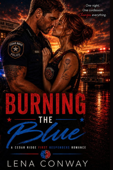 Kniha Burning The Blue Lena Conway
