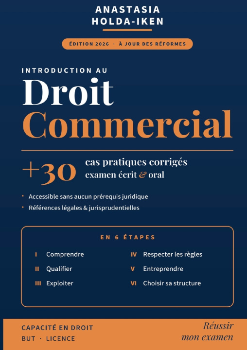Libro INTRODUCTION AU DROIT COMMERCIAL HOLDA-IKEN ANASTASIA