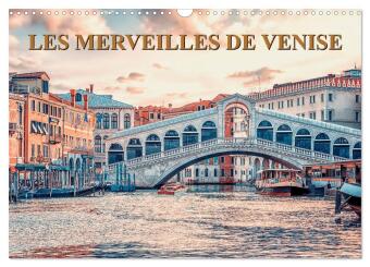 Kalendář/Diář MERVEILLES DE VENISE CALENDRIER MURAL 20 PICTURES MANJIK