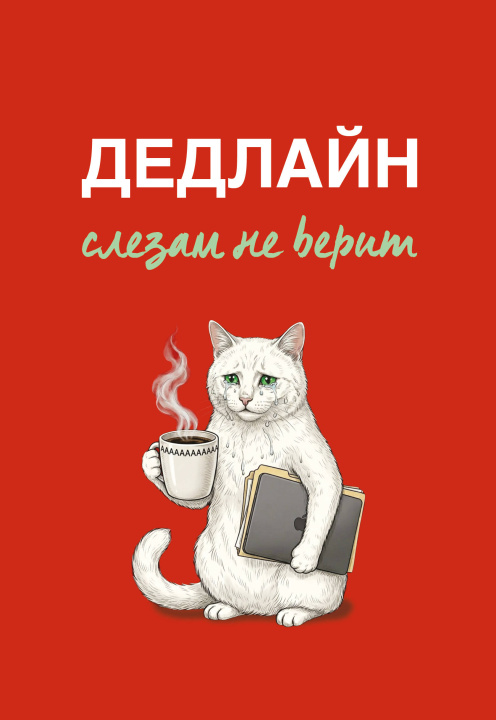 Buch Дедлайн слезам не верит. Ежедневник недатированный (А5, 72 л.) 