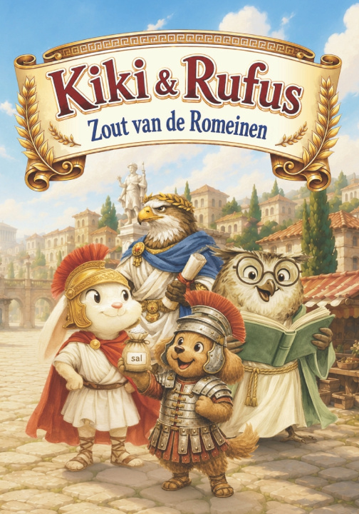 Libro Kiki & Rufus - Zout van de Romeinen N. Waal de