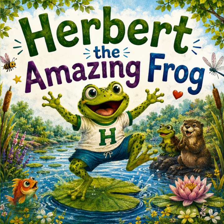 Libro Herbert the Amazing Frog Laura Downey