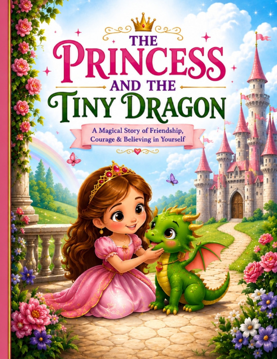 Książka Title The Princess and the Tiny Dragon NOVARA Publication