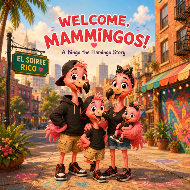 Libro Welcome, Mammingos! Elizabeth Licha Rivera