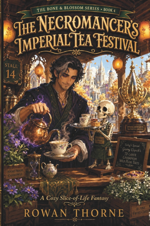Kniha The Necromancer's Imperial Tea Festival Rowan Thorne