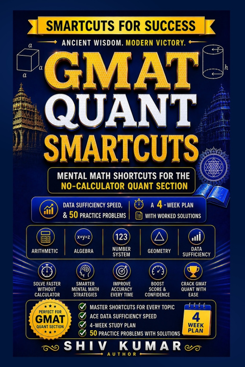 Libro GMAT Quant Smartcuts Shiv Kumar